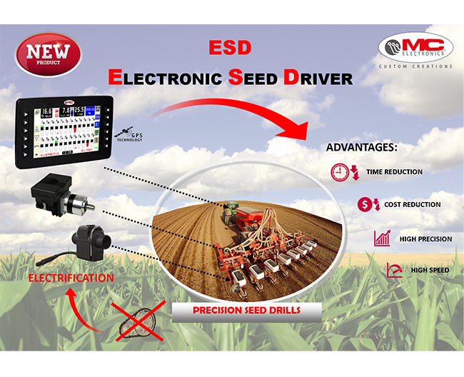 ESD - Driver de semănare - electronic.