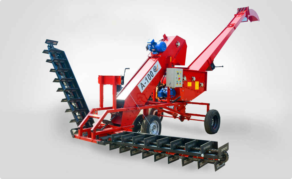 Aruncatori seria А-100, 150, 200 t/ora