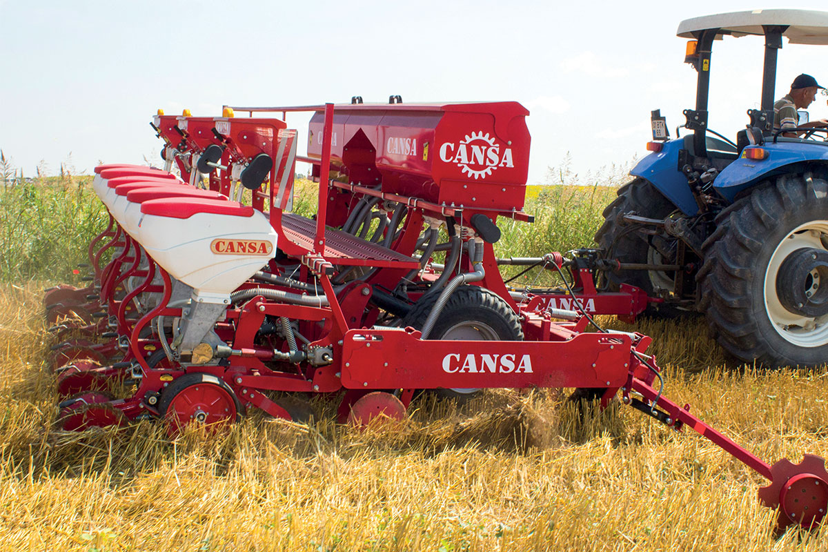 Semanatori pneumatice, semanarea directa Cansa «CNS» No-Till